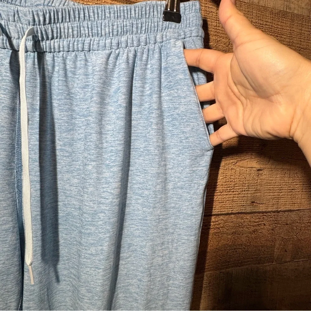 Outdoor Voices CloudKnit All Day Jogger Pant* Heathered Sky Blue size Large